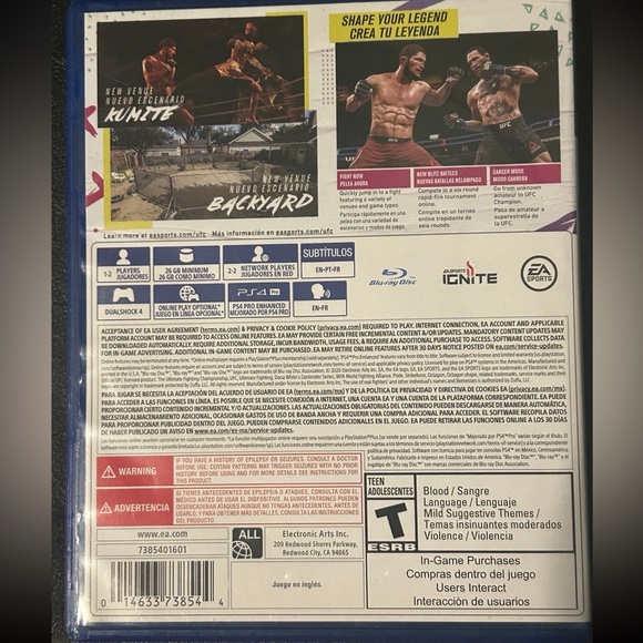 UFC 4 PlayStation 4 - Picture 2 of 2